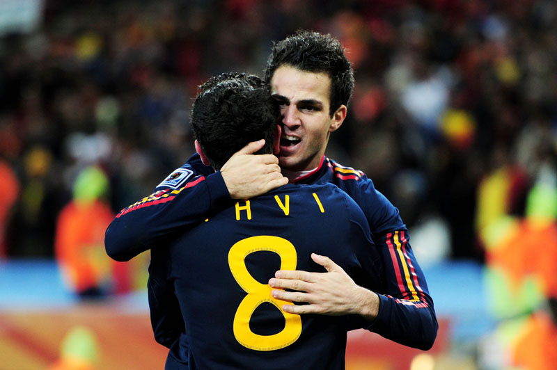 Illustration for article titled World Cup Thighlights: In Celebration Of Pure Spanish Man-Love